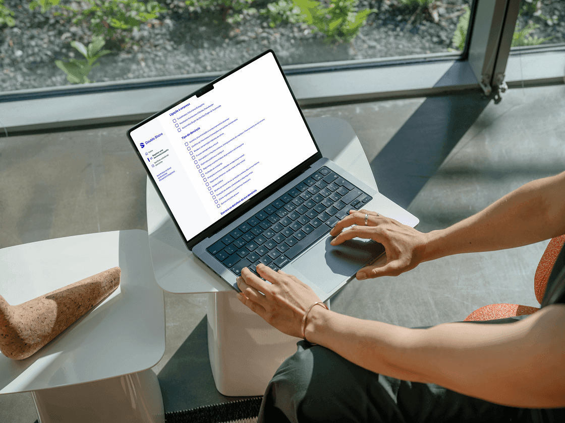 Formulário de submissão de denúncia do Portal do Denunciante